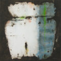 On The Shadow Side, Watercolour, 22” x 22”, 2011